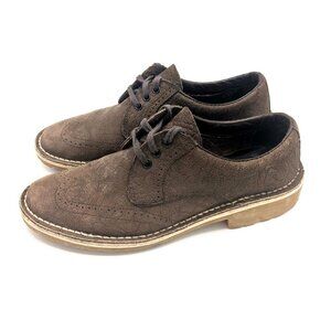 Bata Safari Men's 9 Leather Wingtip Casual Shoes